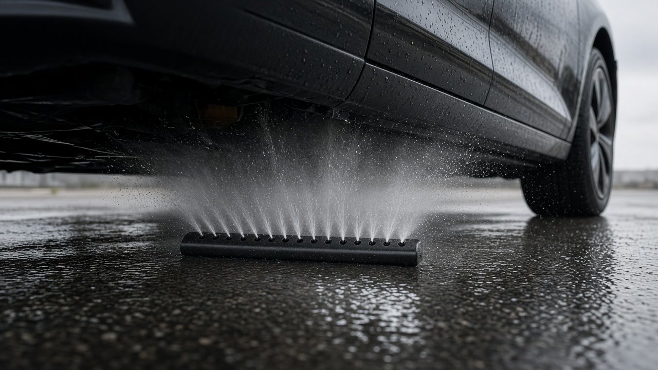 Underbody EV Fire Nozzle
