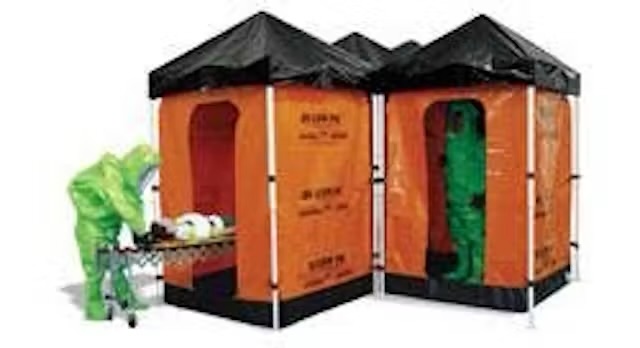 Portable Gross-Decontamination Station